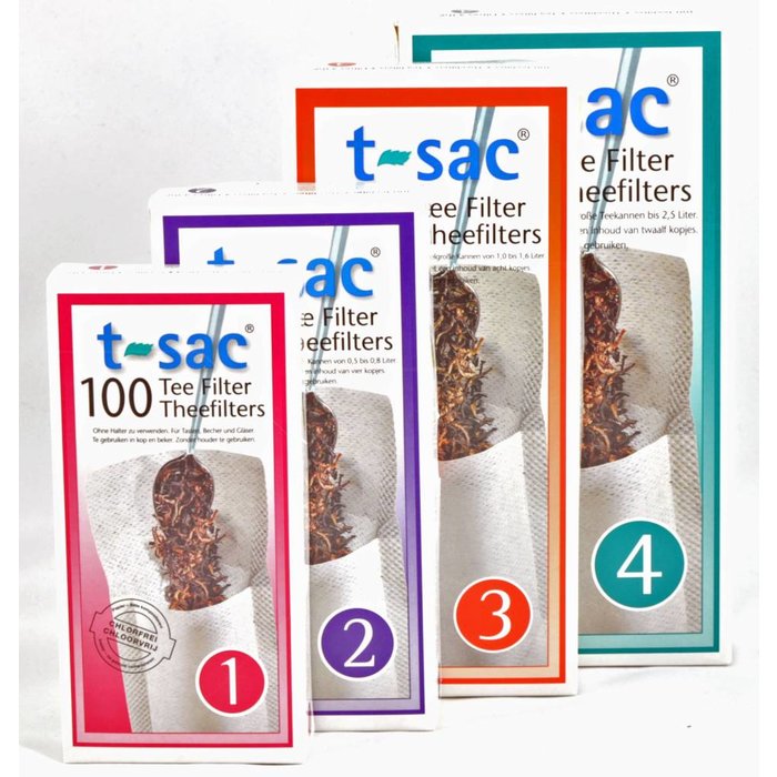 T-sac nr. 1 Theefilter zakjes voor losse thee
