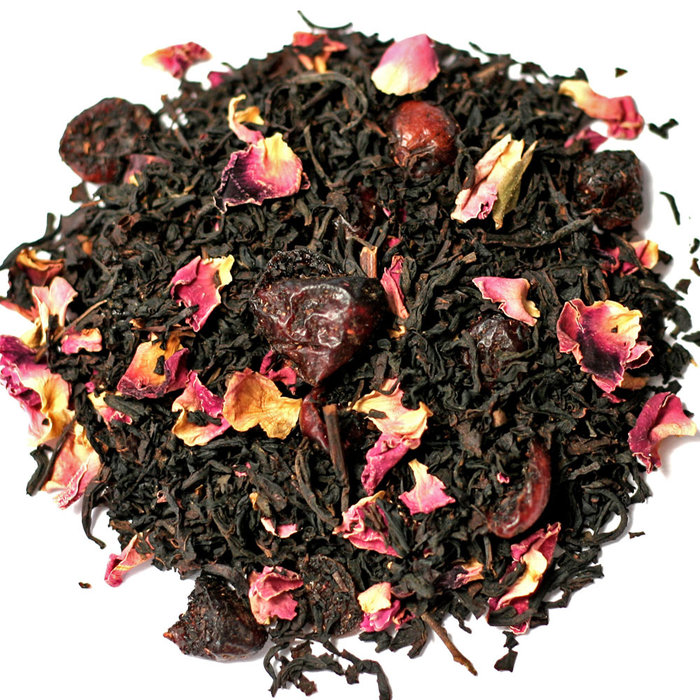 Zwarte Thee Verjaardagsthee Cranberry