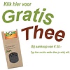 Gratis Thee bij een bestelling van 30.- euro