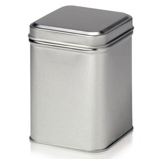 Theeblik Silver Star 100 Gram Los deksel.