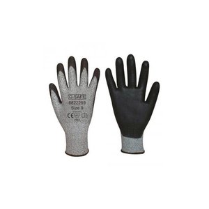 Q-safe handschoen snijklasse 5 PU coating 12 paar Q-safe handschoen snijklasse 5 PU coating 12 paar