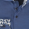 Blauw 2-PLY katoenen overhemd