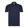 Dunkelblaues Jersey Polo
