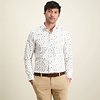 Multicolored dot print organic cotton shirt