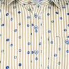 Kurzärmeliges mehfarbig Punktedruk Bio-Baumwolle Hemd