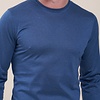 Blauw lange mouwen T-Shirt