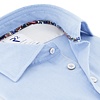 Lichtblauw flanel stretch overhemd