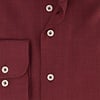 Rood 100% merino-wollen overhemd