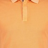 Orange Piquet-Gewebe Polo