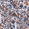 Multicolour floral print cotton shirt