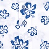 Wit bloemenprint organic katoenen overhemd