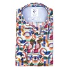 Multicolour graphic print cotton shirt