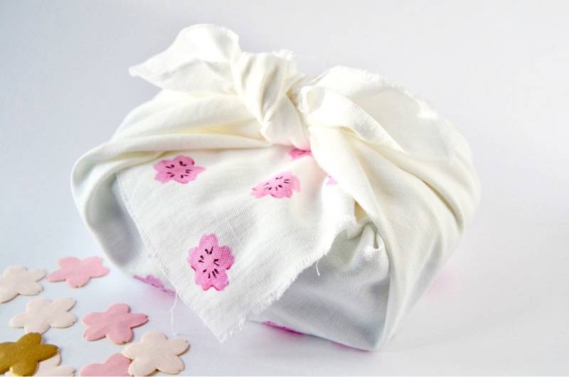 Stempel je eigen furoshiki