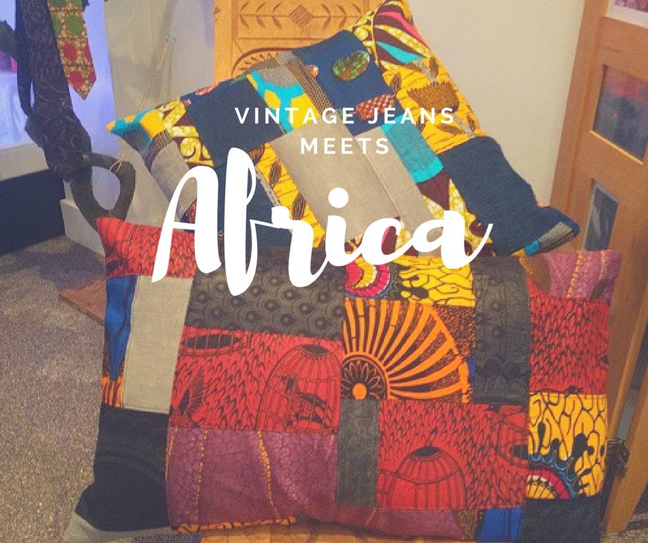 Vintage jeans meets Africa