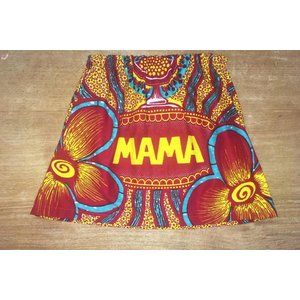 Children's Skirt Madina of colorful African fabric