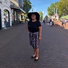 Rok Sekondi van Afrikaanse katoen Rok Sekondi van Afrikaanse katoen