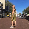 Jurk Tamale van handgeweven Batakari stof Jurk Tamale van handgeweven Batakari stof