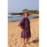 Kimono van fuchsia katoen Kimono van fuchsia katoen