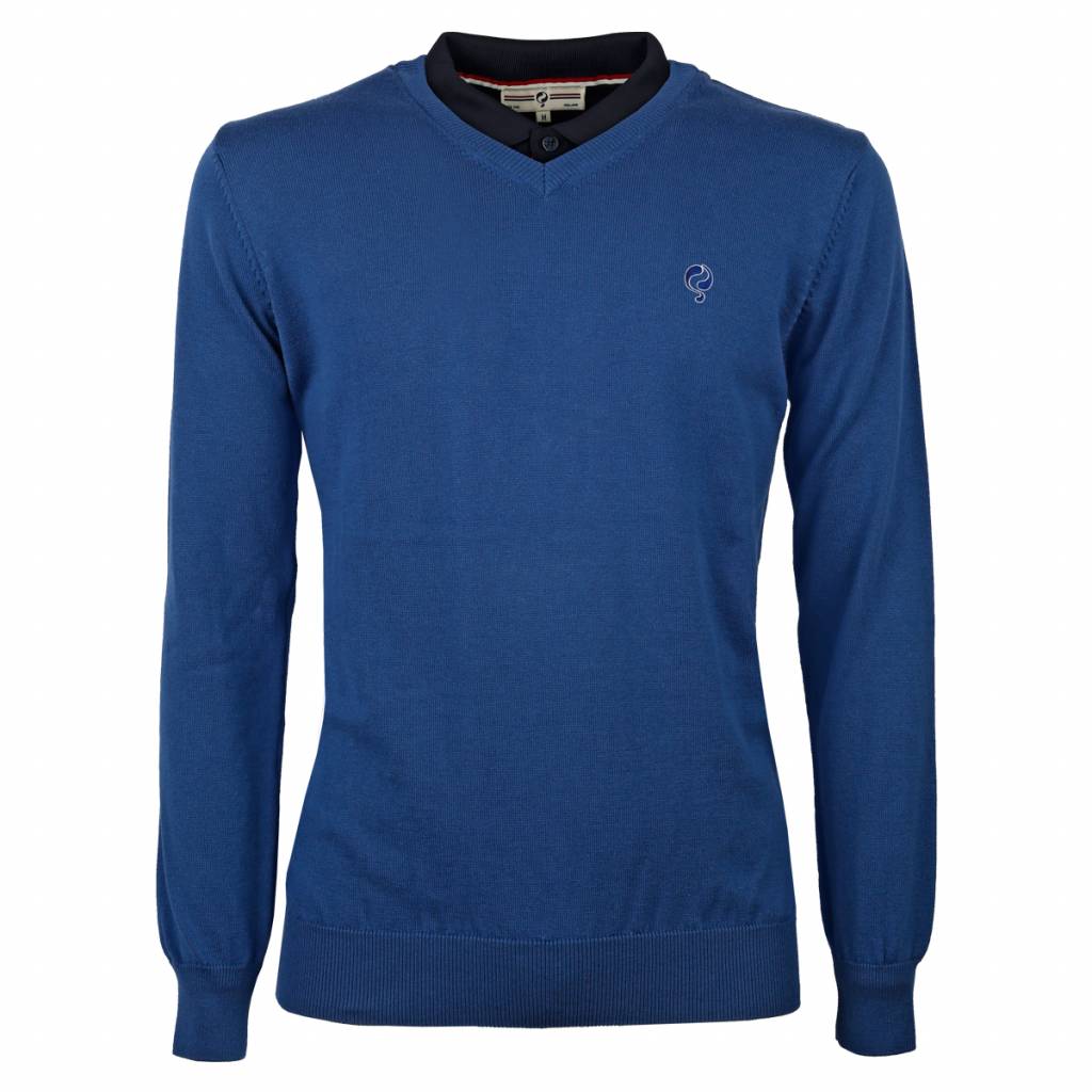 Q1905 Heren Pullover V Neck Marden Skydiver q1905 kopen in de aanbieding