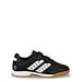 Q1905 Voetbalschoenen Goal JR Indoor Velcro Black / White (28-33)