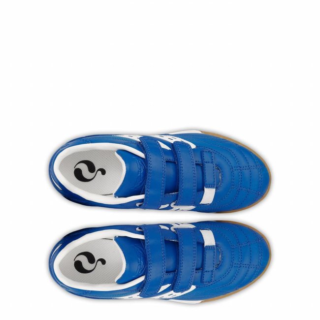 Voetbalschoenen Goal JR Indoor Velcro Skydiver / White (28-33)