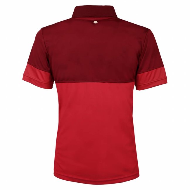 Heren Polo Pique Q Sundried Tomatoes