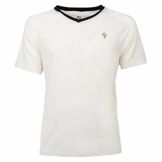 Q1905 Men's Tee Brush mesh Q Snow White