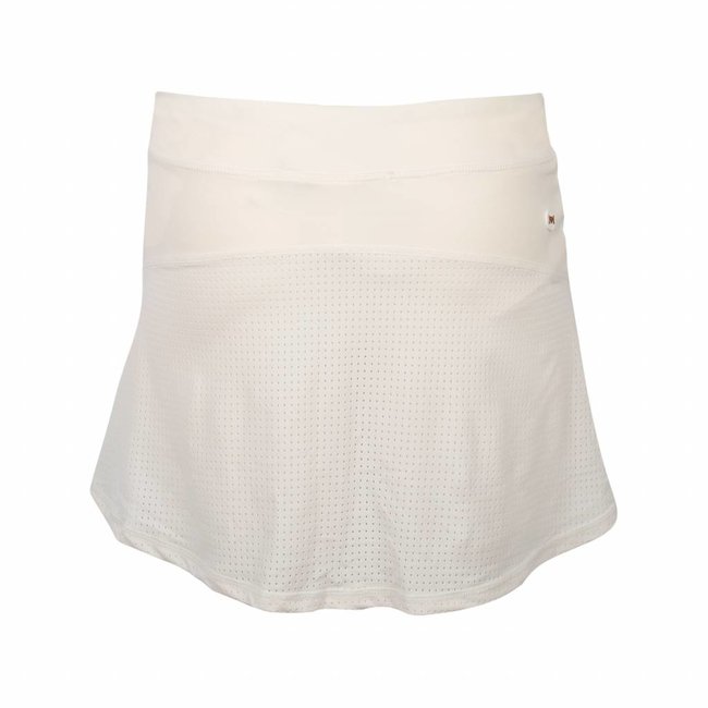 Dames Skort Brush Mesh Q Snow White