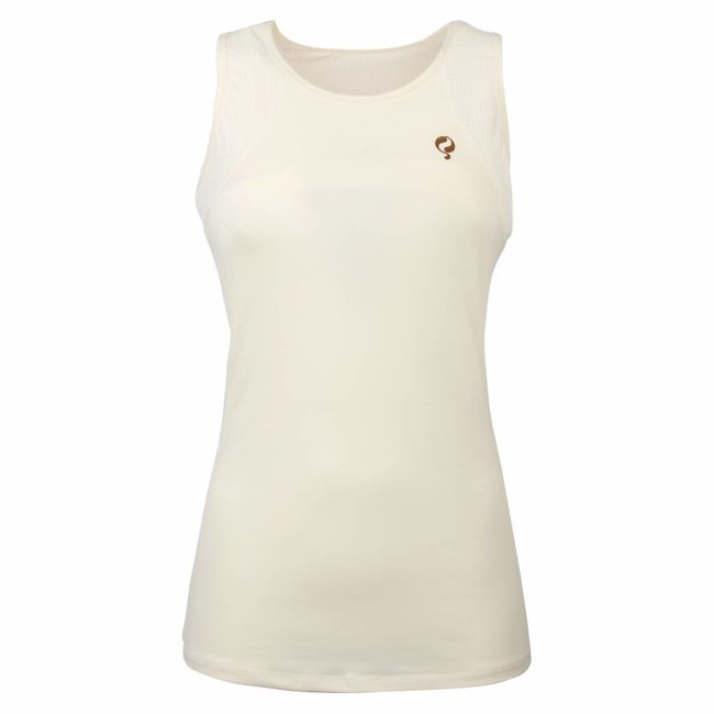 Dames Tanktop Brush Q Snow White