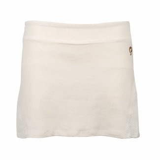 Q1905 Dames Skort Brush Mesh Q Snow White