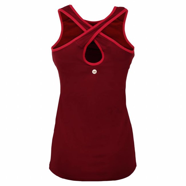 Women's Tanktop Brush Q Sundried Tomatoes