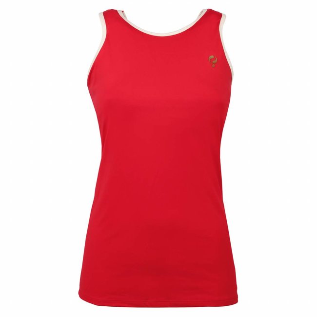 Q1905 Women's Tank Top Brush Q Poinsettia