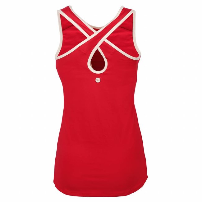 Women's Tank Top Brush Q Poinsettia