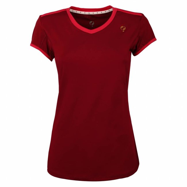 Women's Tee Brush mesh Q Sundried Tomatoes