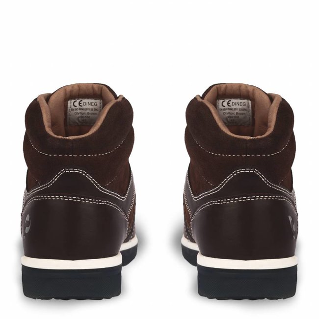Safety shoe Olympic mid QS0100 - Dark Brown