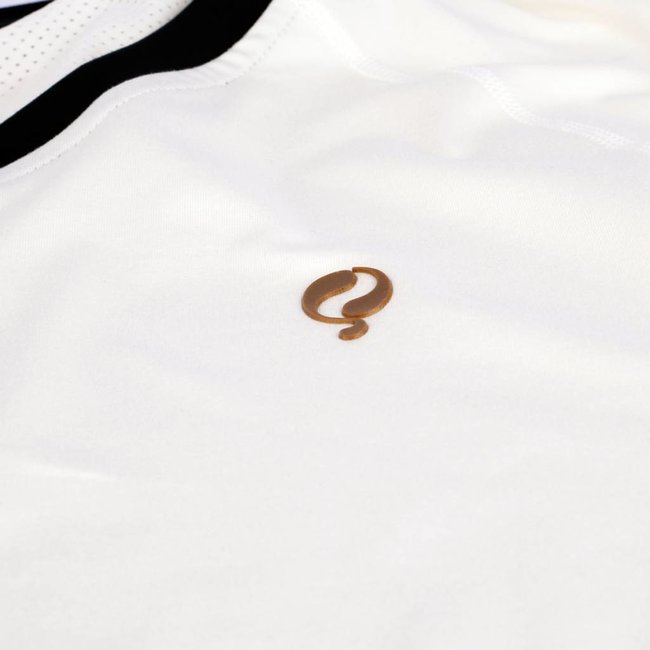 Men's Tee Brush mesh Q Snow White