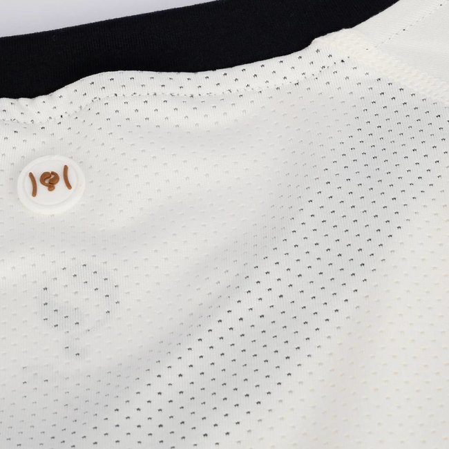 Heren Tee Brush mesh Q Snow White