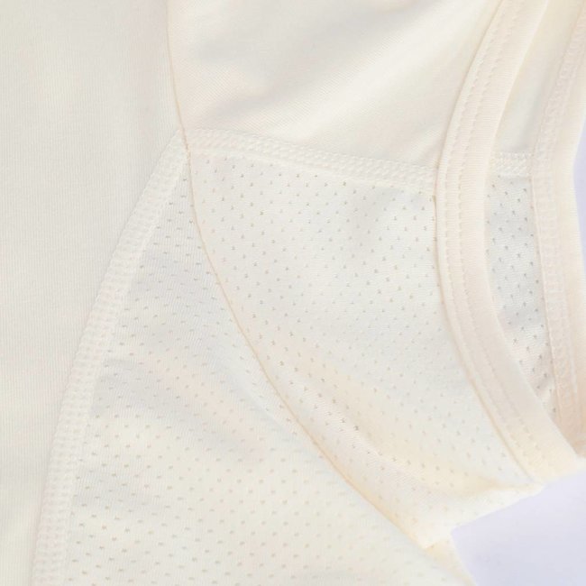 Dames Tee Brush mesh Q Snow White