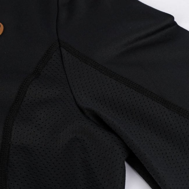 Dames Tee Brush lsl Q Blue Graphite