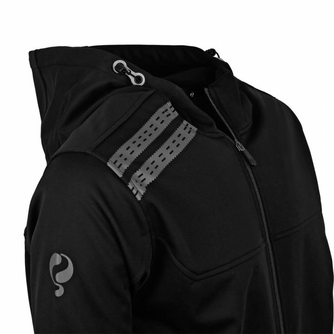 Kids Jas Stengs Zwart / Grijs