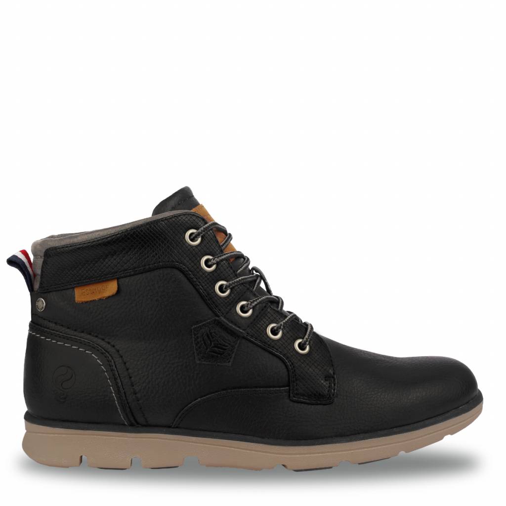 Q1905 Heren Schoen Bronson Black Dk Grey q1905 kopen in de aanbieding