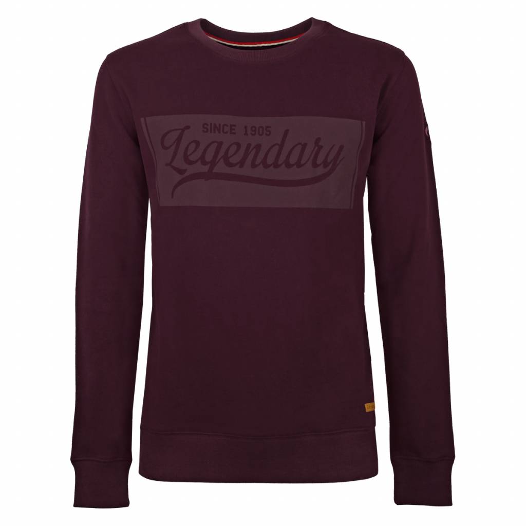 Q1905 Heren Sweater Doesburg Burgundy q1905 kopen in de aanbieding