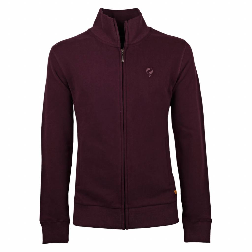 Q1905 Heren Sweat Vest Doetinchem Burgundy q1905 kopen in de aanbieding