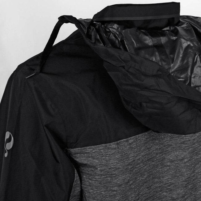 Kids Raincoat Helmer Grey / Black / Grey