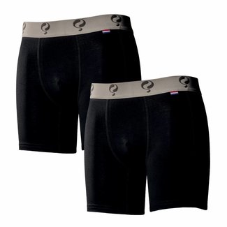 Q1905 Men's Boxer 2-Pack - Black / Black