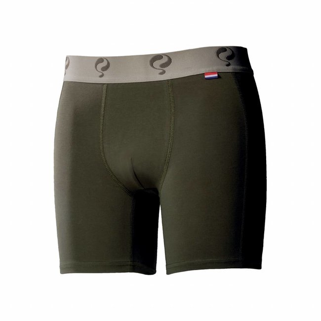 Heren Boxer 2-Pack  -  Black / Army Green