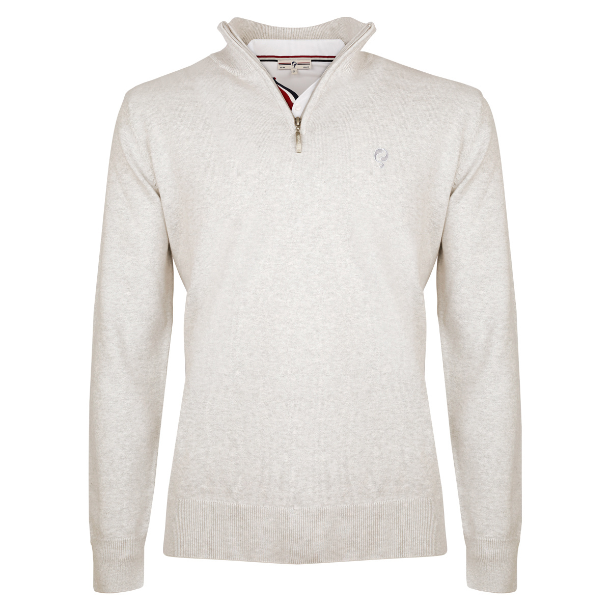 Q1905 Heren Pullover Stoke Lichtgrijs q1905 kopen in de aanbieding