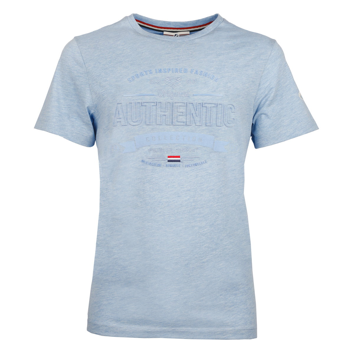 Q1905 Heren T Shirt Domburg Hemelsblauw q1905 kopen in de aanbieding