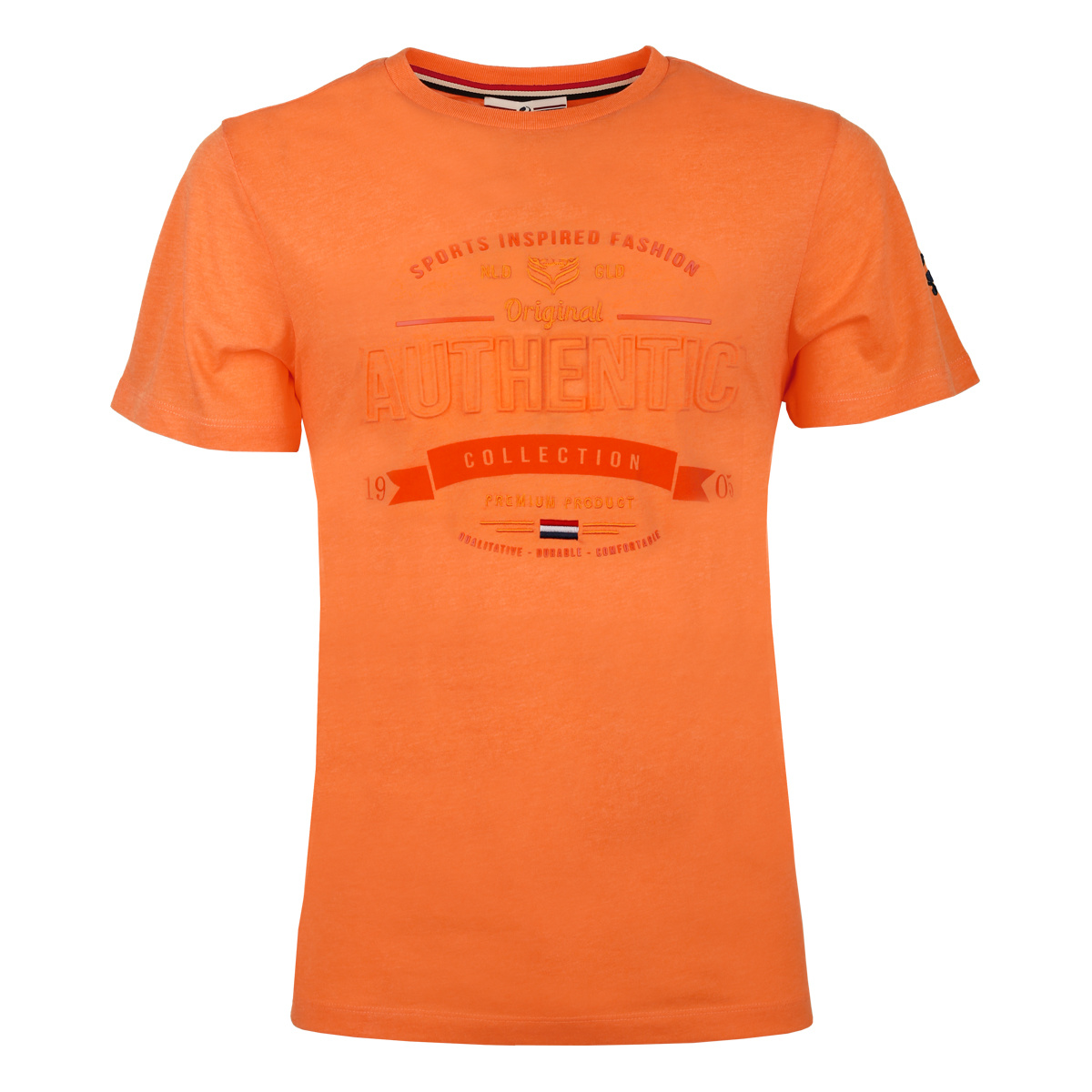 Heren T-shirt Domburg | Oranje