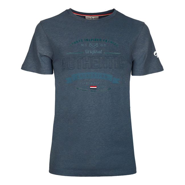 Men's T-shirt Domburg  -  Denim Blue